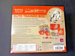 Pokemon TCG Sun and Moon Base Set ETB Elite Trainer Box New Sealed Solgaleo - Image 2