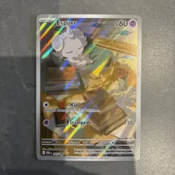 Pokemon TCG Espurr 095/088 Perfect Order Near Mint Condition - Image 1