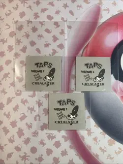 2001 Taps Gold Holo Lickitung Jynx Chancey Pog Stickers Pokemon Non-TCG - Image 5