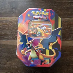 Pokemon TCG Mega Charizard Y Ex Tin Box 2026 NEW! - Image 1