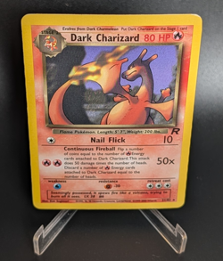Dark Charizard - Team Rocket Non Holo 21/82 - Pokemon TCG (Vintage WoTC) - LP/MP - Image 2