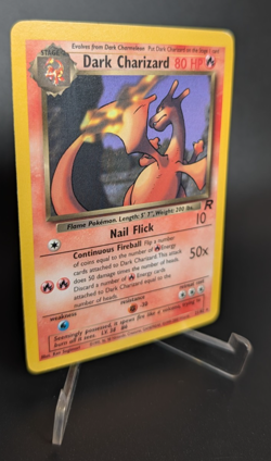 Dark Charizard - Team Rocket Non Holo 21/82 - Pokemon TCG (Vintage WoTC) - LP/MP - Image 3