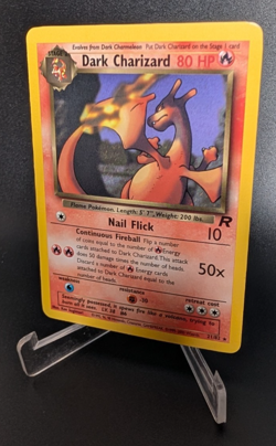Dark Charizard - Team Rocket Non Holo 21/82 - Pokemon TCG (Vintage WoTC) - LP/MP - Image 4