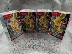 4 x Pokemon TCG Ascended Heroes Mega Evolution Booster Box Bundle 4 Boxes Sealed - Image 1