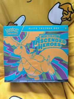 Pokemon TCG • Ascended Heroes • Elite Trainer Box • ETB • Brand New. - Image 1