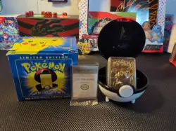 1999 Burger King Pokemon Limited Edition 23k GP Pikachu Complete w/ Certificate - Image 1