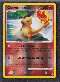 Pokemon TCG Charmander 59/99 Reverse Holo Platinum Arceus Near Mint - Image 1