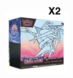 ✅ 2x Pokemon TCG Chaos Rising Pokemon Center Elite Trainer Box ETB [New] Presale - Image 1