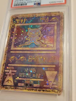 Ancient Mew - Pokemon WOTC Black Star Movie Promo - 1999 Near Mint to Mint PSA 8 - Image 3