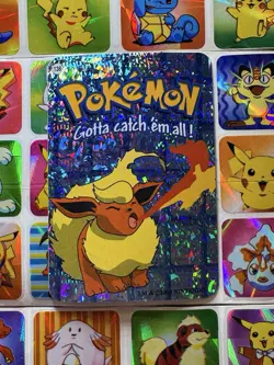 Pokemon 151 Vintage Pocket Monsters Vending HOLO Prism Sticker 2000 Nintendo - Image 1