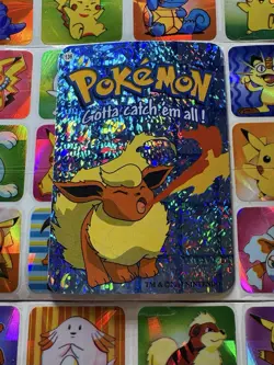 Pokemon 151 Vintage Pocket Monsters Vending HOLO Prism Sticker 2000 Nintendo - Image 3