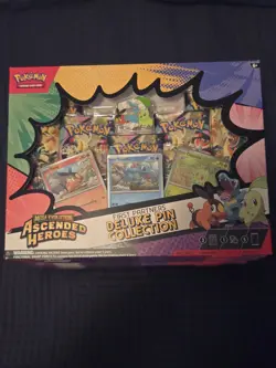 Pokemon Ascended Heroes First Partner DELUXE PIN COLLECTION CASE Sealed 6ct *Eng - Image 4