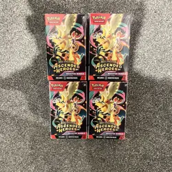 4x Pokemon TCG - Ascended Heroes Booster Bundle - Brand New Sealed ✅ - Image 1