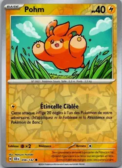Carte Pokemon Pohm 056/142 Reverse - 2024 - Image 1