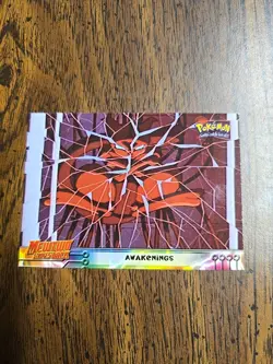 Topps Pokemon! Mewtwo Strikes Back! #2 Awakening! Blue Logo! LP 1998 - Image 1