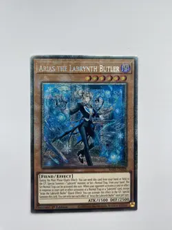RA05-EN028 Arias the Labrynth Butler Starlight Rare 1st Ed YuGiOh - Image 1