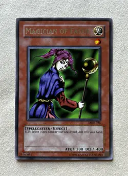Yugioh Magician of Faith Metal Raiders MRD-036 Spellcaster Effect 300/400 - Image 1