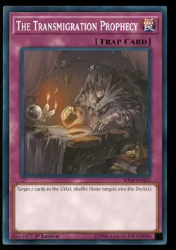 The Transmigration Prophecy SDSB-EN035 Yu-Gi-Oh 1st Edition NM - Image 1