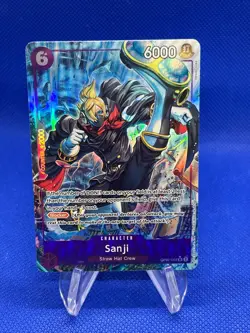 One Piece 500 Years in the Future Sanji OP07-064 Parallel Alternate Alt Art NM - Image 1