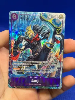 One Piece 500 Years in the Future Sanji OP07-064 Parallel Alternate Alt Art NM - Image 2