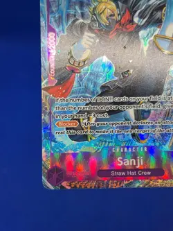 One Piece 500 Years in the Future Sanji OP07-064 Parallel Alternate Alt Art NM - Image 5