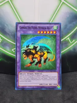 Yugioh Chimera the Flying Mythical Beast LCYW-EN052 Super Rare NM - Image 1
