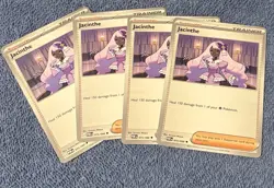 Pokemon TCG Jacinthe Supporter Trainer 075/088 4x Cards English - Image 1
