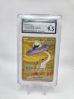 Raging Bolt ex 218/162 Temporal Forces 2024 Hyper Rare Pokemon Card CGC 9.5 - Image 1