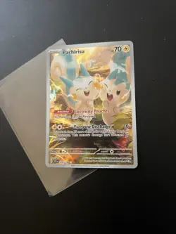 POKEMON CARD PACHIRISU 208/198 Scarlet & Violet Base Illustration Rare - Image 1