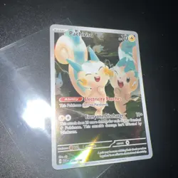 POKEMON CARD PACHIRISU 208/198 Scarlet & Violet Base Illustration Rare - Image 3