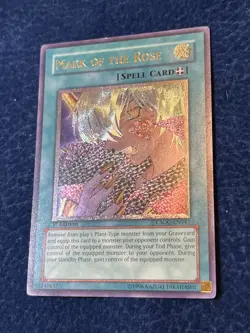 Mark Of The Rose Grey Misprint Csoc Ultimate Rare 1st Ed Yugioh - Image 2
