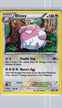 Blissey XY56 Holo XY Promos - Pokemon Card - NM - Image 1