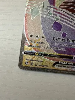 POKEMON CARD - LAPRAS VMAX SV111/SV122 SHINING FATES SHINY VAULT HOLO NM - Image 2