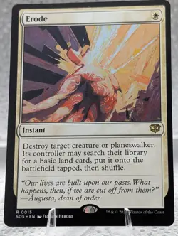 Magic: The Gathering * Erode * Secrets of Strixhaven * Regular * NM-M - Image 1