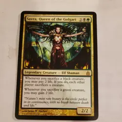 Savra, Queen of the Golgari** NM Ravnica/ MTG - Image 1
