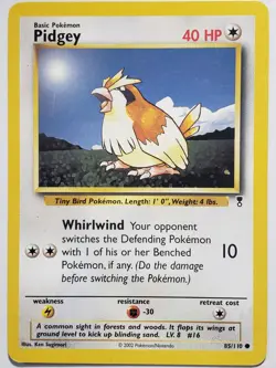Pidgey 85/110 LP - Legendary Collection Pokemon Card - $2 Combined Shipping - Image 1