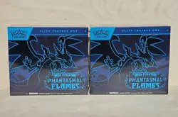 Pokemon Phantasmal Flames ETB (ME02) Elite Trainer Box ✅ Factory Sealed Lot Of 2 - Image 1