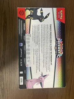 Pokemon TCG Prismatic Evolutions Premium Figure Collection Box New & Sealed - Image 3