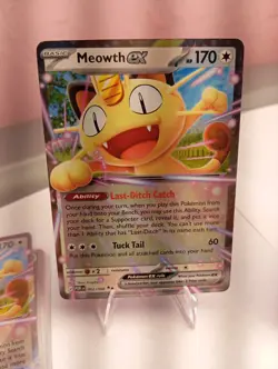 Pokemon TCG, Meowth Ex 062/088 - Perfect Order - Image 1