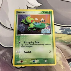 Treecko - Reverse Holo Stamped - 67/100 Crystal Guardians - Pokemon 2006 - MP - Image 3