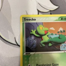 Treecko - Reverse Holo Stamped - 67/100 Crystal Guardians - Pokemon 2006 - MP - Image 4