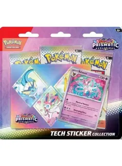 Pokemon TCG Scarlet Violet-Prismatic Evolutions Sylveon Tech Sticker Collection - Image 1