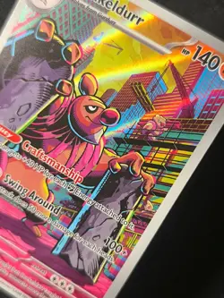 Conkeldurr - 127/086 - Illustration Rare - S&V: Black Bolt - Pokemon TCG - Image 3