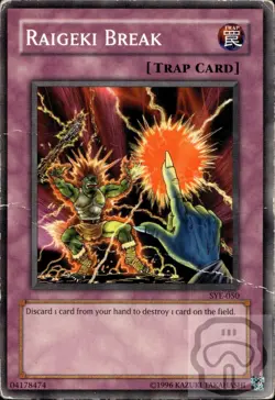 Raigeki Break SYE-050 Starter Deck: Yugi Evolution Yu-Gi-Oh Unlimited HP - Image 3