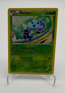 Pokemon Trading Card Game TCG Reverse Holo Primal Clash Illumise 18/160 - Image 1
