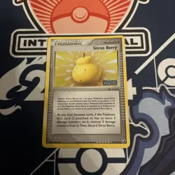 Pokemon Reverse Foil Card : Sitrus Berry 91/115 (Ex Unseen Forces) - Image 1