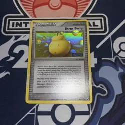 Pokemon Reverse Foil Card : Sitrus Berry 91/115 (Ex Unseen Forces) - Image 2