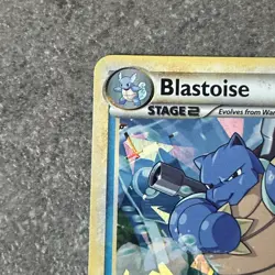Blastoise 13/95 Cracked Ice Holo Bleed Rare Pokemon TCG HGSS Unleashed Card LP - Image 4