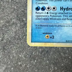 Blastoise 13/95 Cracked Ice Holo Bleed Rare Pokemon TCG HGSS Unleashed Card LP - Image 5
