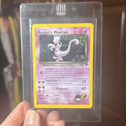 Pokemon Rocket's Mewtwo Gym Challenge Holo Rare 14/132 Nintendo Vintage Card - Image 1